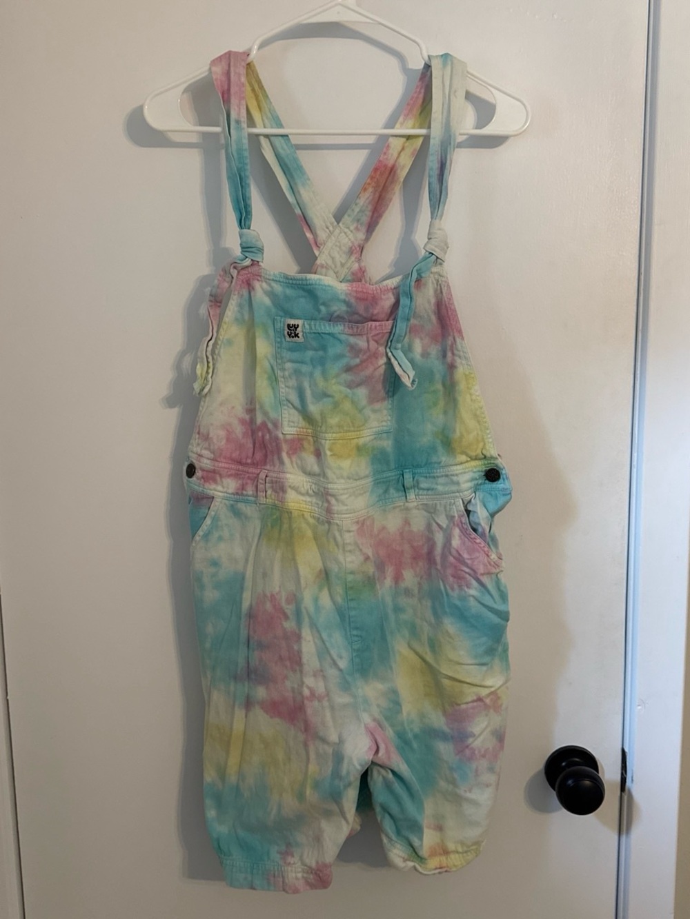 Lucy and Yak Tie-dye overalls